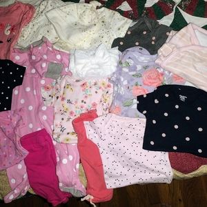 Baby girl 0-3 month clothing